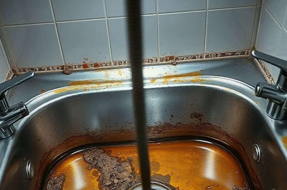 쌍문동 싱크대막힘 수리 업체 시공 전